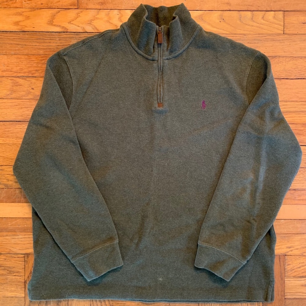 Polo Men’s XL Quarter Zip Pullover